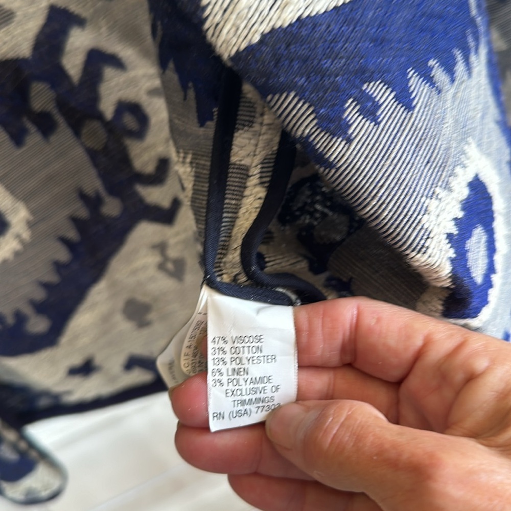 Nwot Casual Jacket, Bohemian Pattern, - image 7